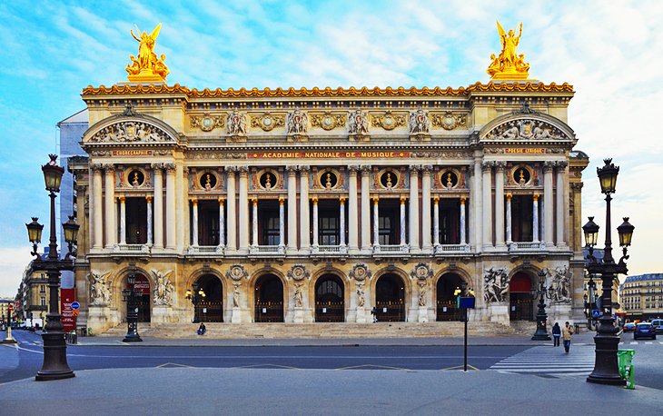 قصر غارنييه وأوبرا باريس، فرنسا