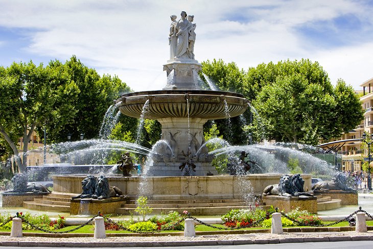 Fountain in Aix-en-Provence