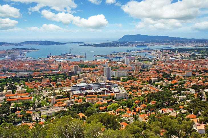 View over Toulon