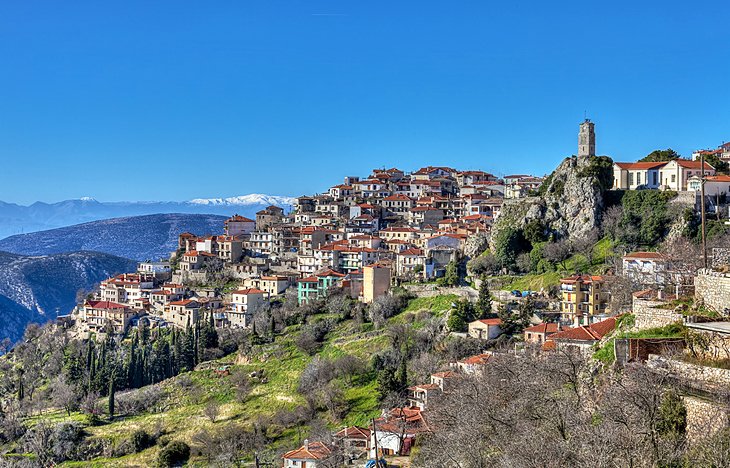 The Mountain Village of Arachova