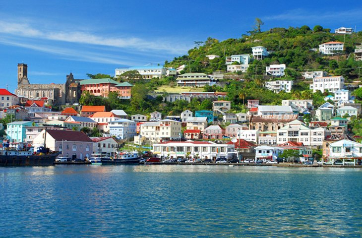 Beautiful tourist attractions in Grenada St. George's