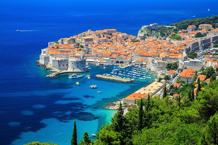 Centre de la vieille ville de Dubrovnik