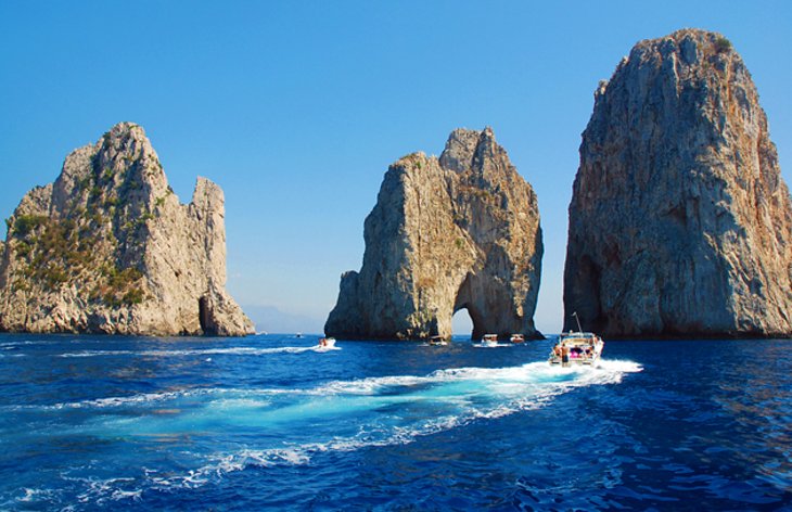 Boat Trip in Capri