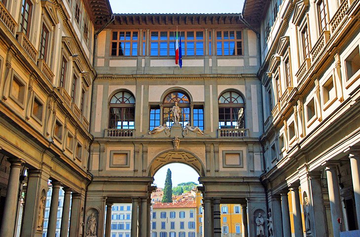 Uffizi Gallery Exterior