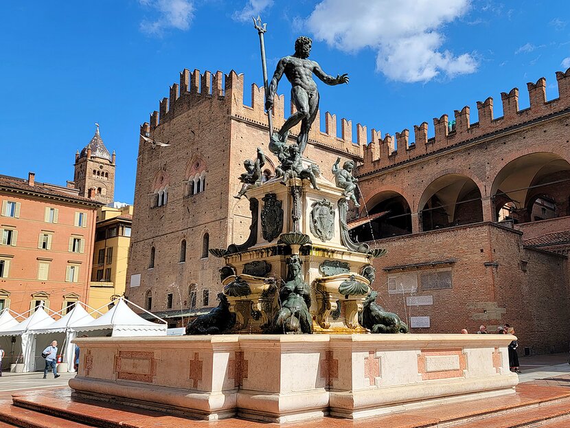 Piazza Maggiore and Piazza del Nettuno