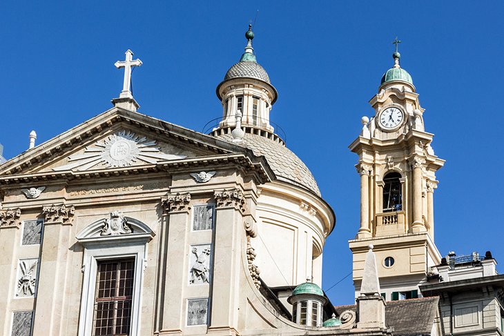 Santi Ambrogio e Andrea and Piazza Matteotti