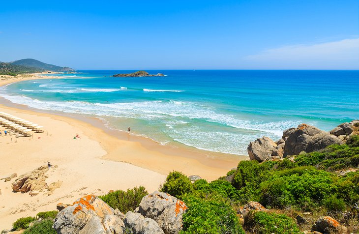 Chia Beach, Sardinia