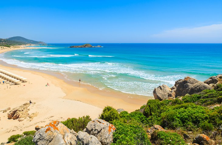 Chia Beach, Sardinia