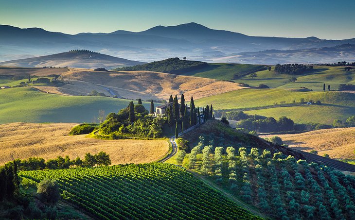 Tourist Attractions In Tuscany, Tuscany Landscape Pictures