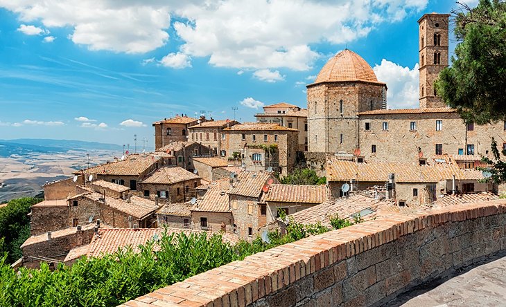 volterra hilltop towns in tuscany
