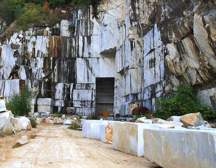 Marble quarry at Carrara