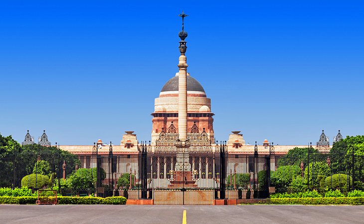 Rajpath and Rashtrapati Bhavan