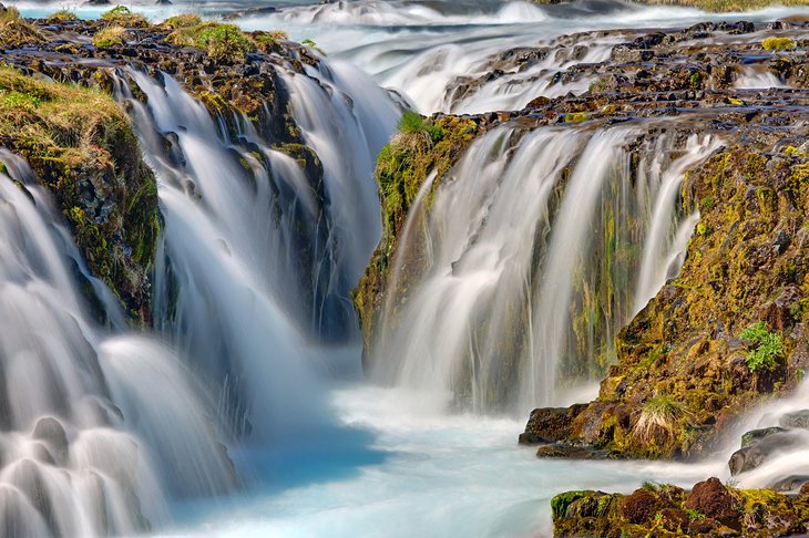 Bruarfoss Waterfall