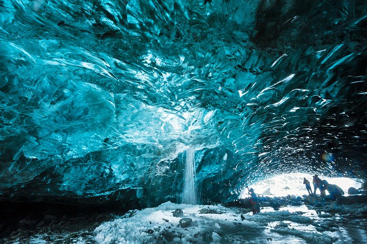 Grotte de glace de Skaftafell, parc national de Vatnajökull