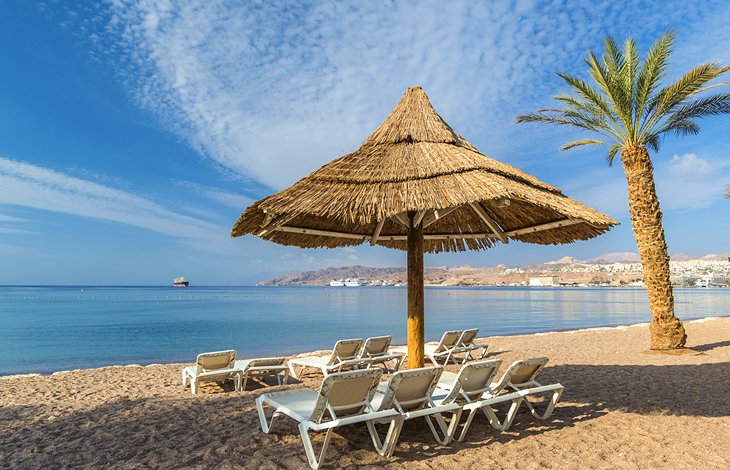 Beach in Eilat