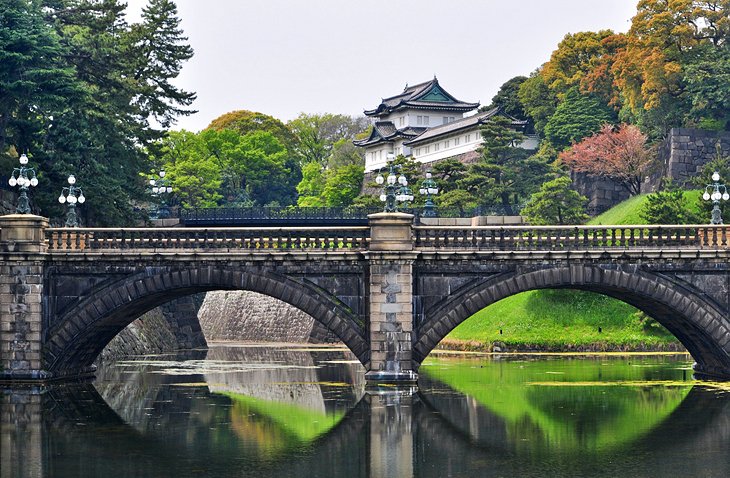 Imperial Palace and Nijubashi Bridge