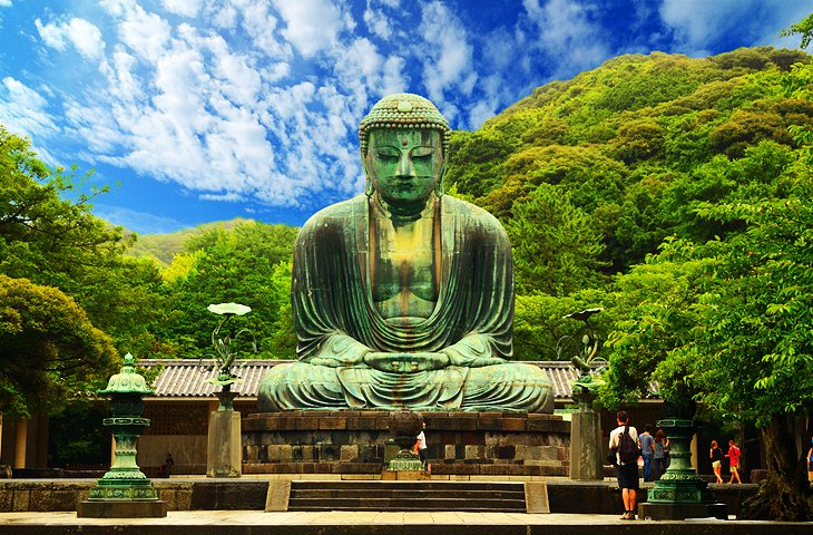 The Great Buddha at the Kotokuin Temple