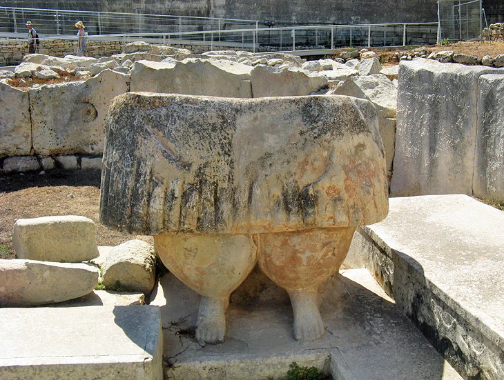Goddess of Fertility at Tarxien Temples