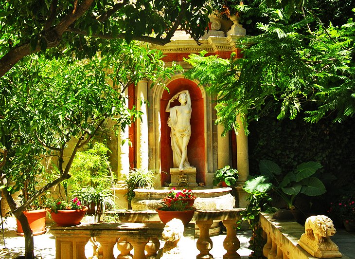 Courtyard Garden at the Casa Rocca Piccola