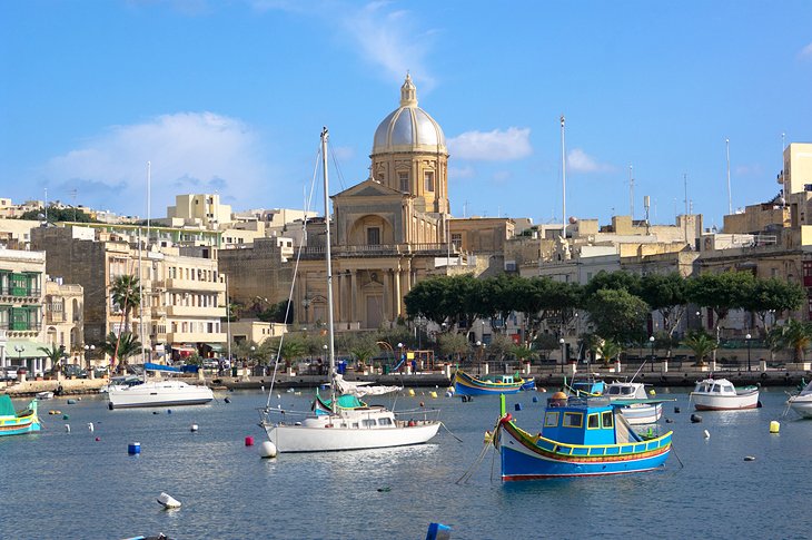 The fishing village of Kalkara