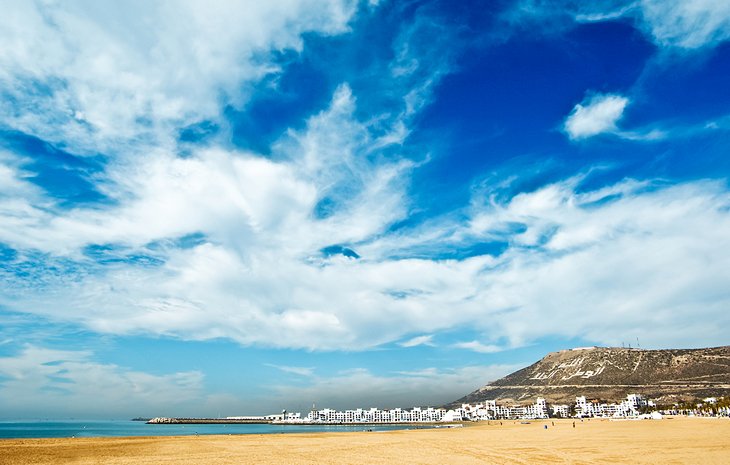 Beach in Agadir