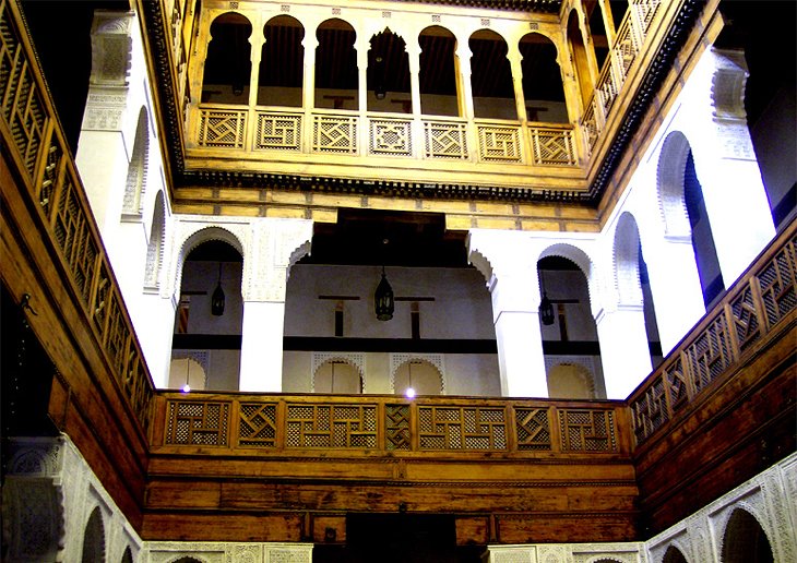 morocco fes nejjarine museum of wooden crafts Nejjarine Museum of Wooden Crafts