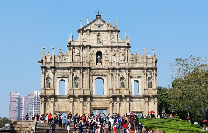 macau tourist area