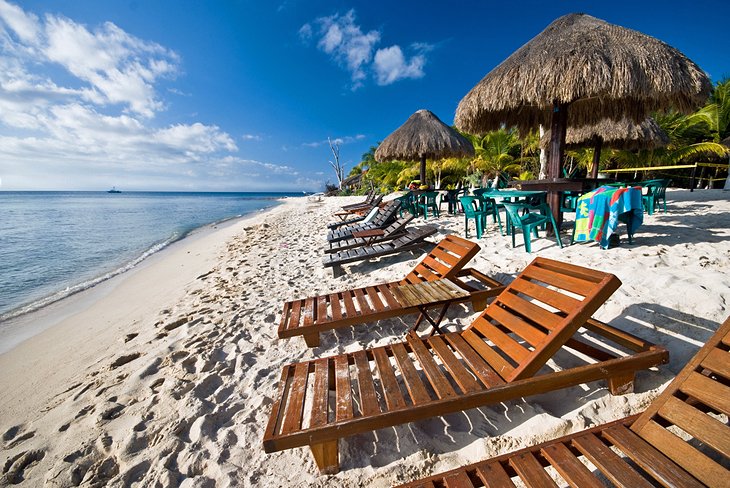 Beach in Cozumel