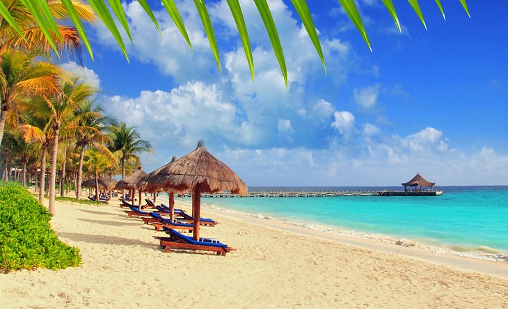 Beach on the Mayan Riviera