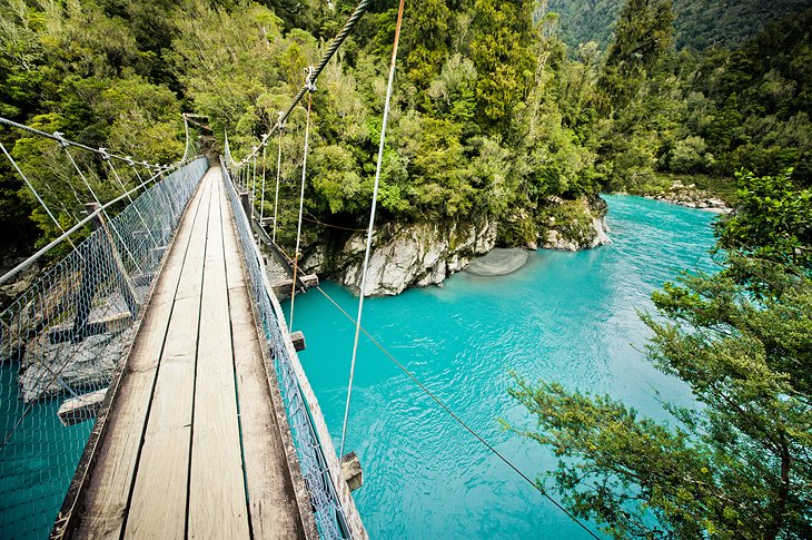 Bridge over the Hokitika Gorge