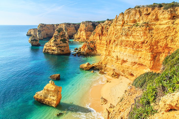 13 Most Beautiful Beaches in Algarve Portugal (+ Map)