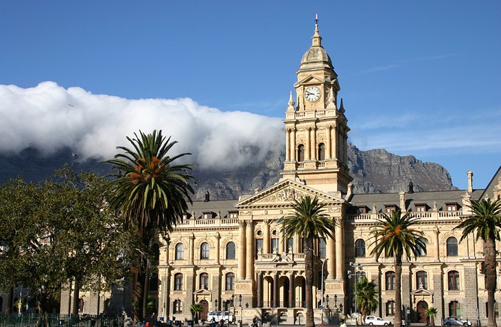 Cape Town City Hall, a short stroll from Mandela Rhodes Palace Hotel