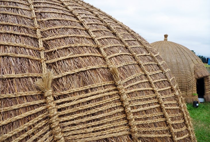 Lobamba traditional huts
