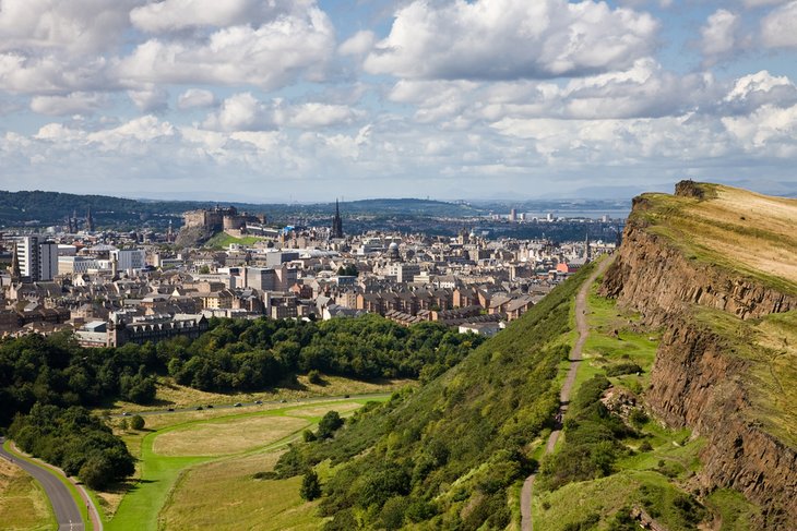 Climb to Arthur's Seat and the Salisbury Crags