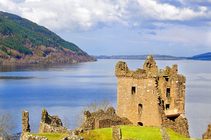 Urquhart Castle on Loch Ness