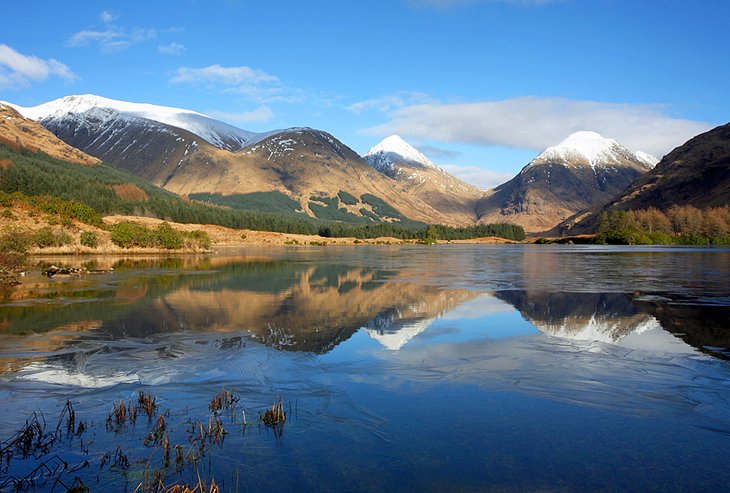 Loch Etive and Ardchattan Priory Gardens