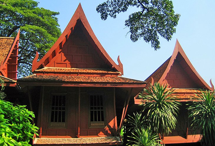 Jim Thompson House Museum, a tourist attraction in Bangkok, Thailand