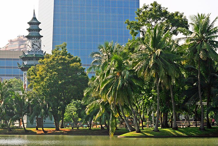 حديقة ومنتزه لومبيني بارك، بانكوك، تايلاند