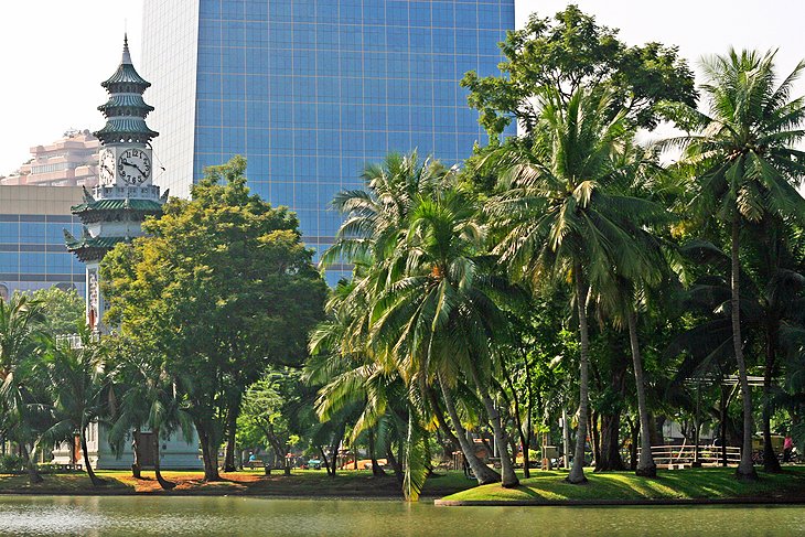 Lumpini Park and Garden, Bangkok, Thailand