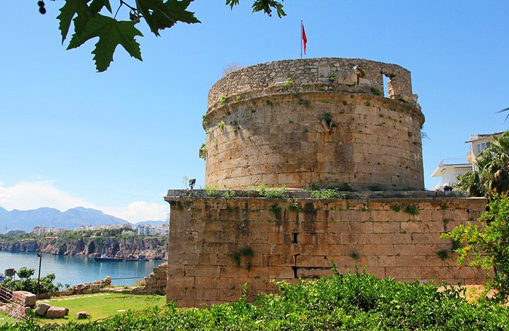 Image result for roman fortress antalya