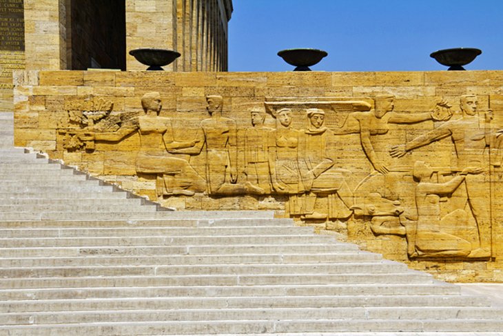 Ataturk Mausoleum Bas Reliefs