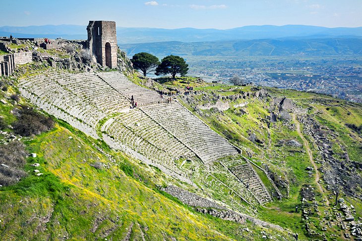 Pergamum's theater in the Acropolis