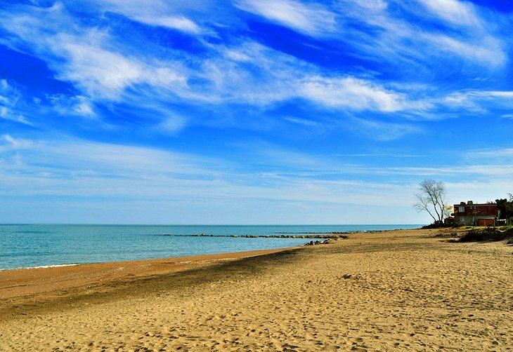 A golden-sand beach in Ordu