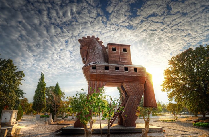 Trojan Horse at Troy