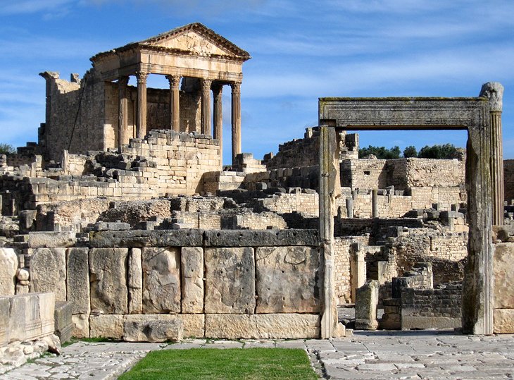 Dougga ruins