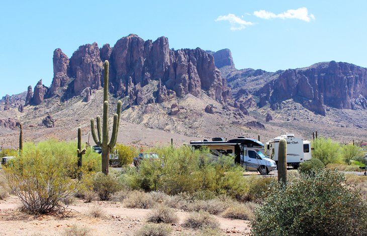 Full hookup campgrounds in phoenix