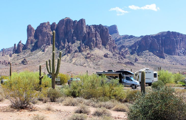 Lost Dutchman State Park Campground