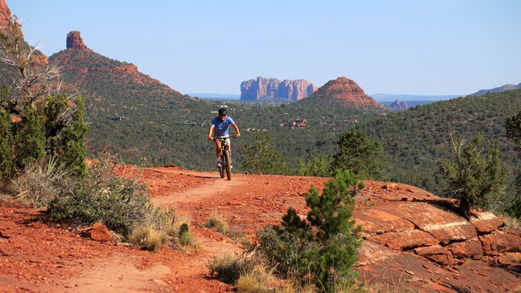 Author Michael Law on Mescal Trail