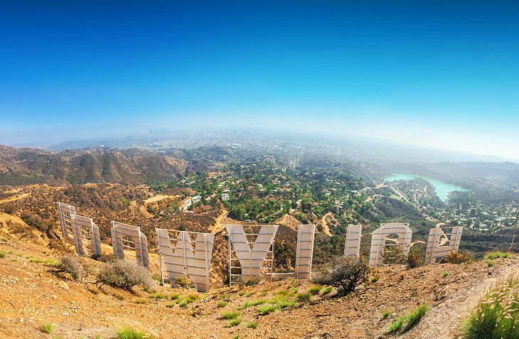 View over Hollywood
