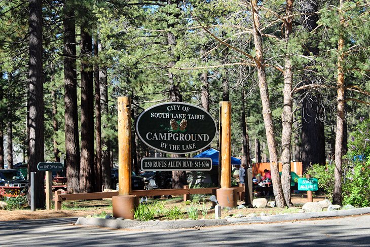 Campground by the Lake